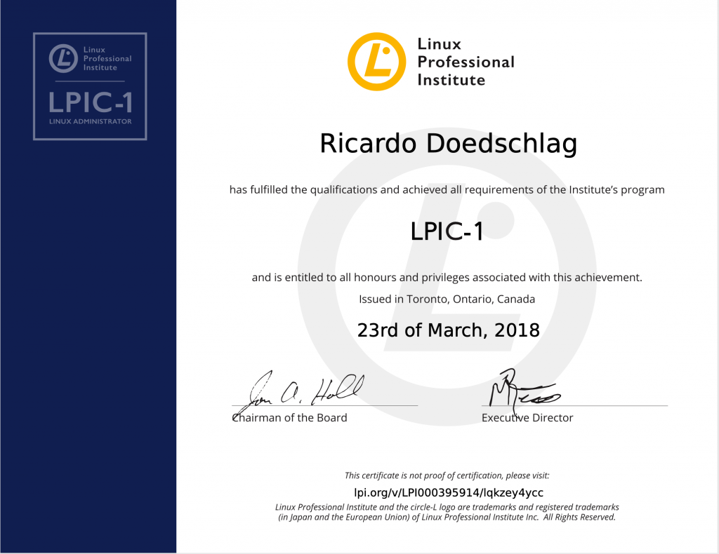 LPIC 1 Linux Administrator
